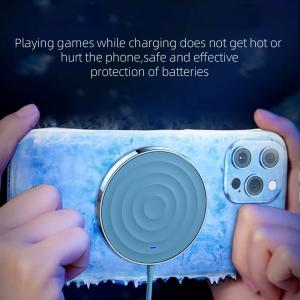 MicroWave Magnetic Mobile Phone Charger Wireless Mini Fast Charging 5W 15W 7.5W