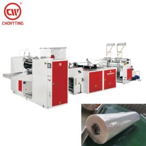 Fully Automatic 1.5M Plastic Bag Roll Making Machine 60m/min