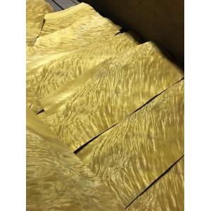 Golden Phoebe Burl in full 0.50mm thickness for fine furniture