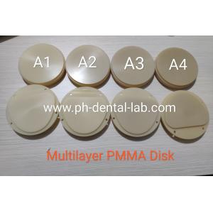 PMMA Acrylic Disc CAD Cam System Use For Temporary Dental Crowns & Bridges