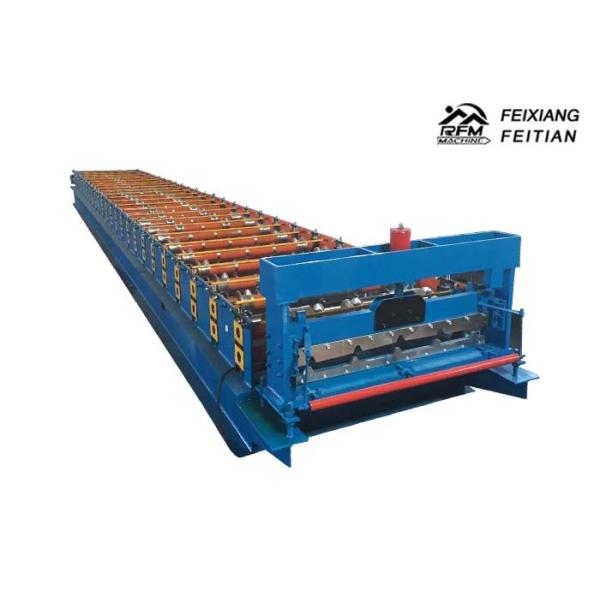Quality PLC Control Color Steel Roll Forming Machine 0.3 - 0.6mm Thickness For Panels wholesale