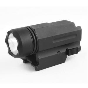 Tactical Pisto flashlight with quick release mount base
