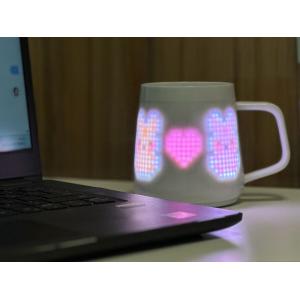 Custom Gifts Set For Mother'S Day Ai-Enhanced Ceramic Mug With Pixel Display