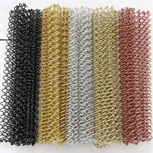 Different Color Aluminum Chain Mail Wire Mesh Stainless Steel Metal Mesh