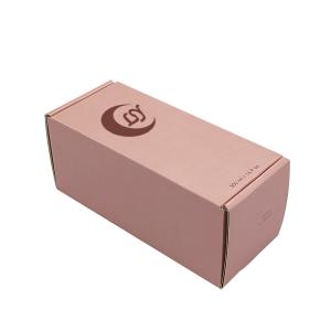 Custom Printed Mailer Box Pink Personalized Cosmetics Mailing Packaging Boxes