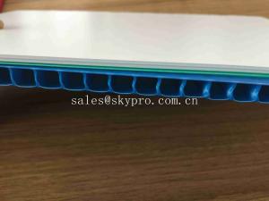 Cheap Polypropylene Plastic Core Flute Sheet PP Plastic Honeycomb Board With Logo Printing for sale