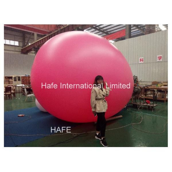 Inflatable Giant Floating Led Lighting Balloons , Pvc Light Up Balloons Promotional