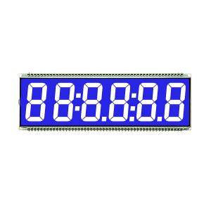 Static 6 Digit HTN LCD Display 7 Segment For Fuel Dispenser Display