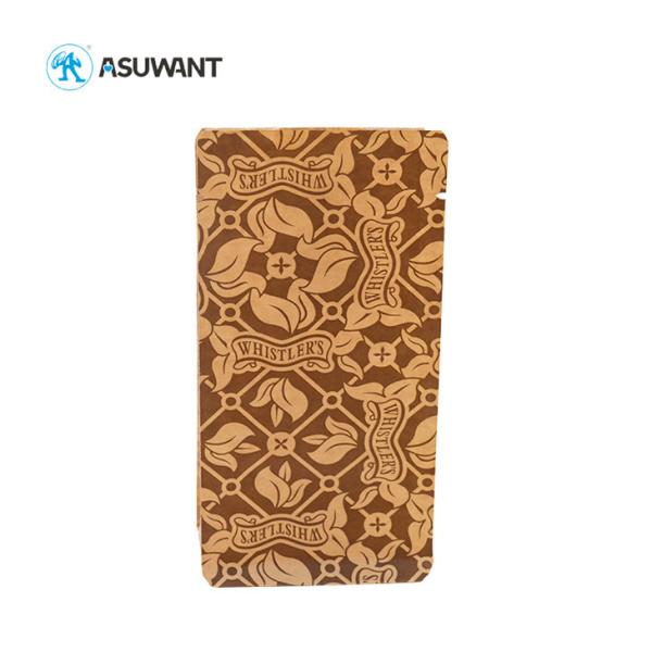 Quality 250G 500G Coffee Tea Bags Side Gusset Kraft Paper Biodegradable Compostable wholesale