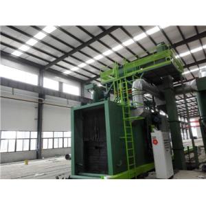 Surface Continuous Treatment 700mm Industrial Shot Blaster Roller Conveyor Type