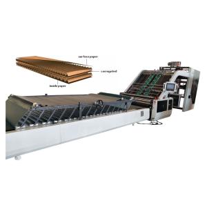 Full Automatic Corrugated Paperboard Flute Laminating Machine For Corrugated