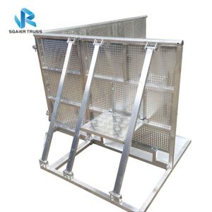 Portable Metal Crowd Barriers For Performance , Lightweight Crowd Control Gates
