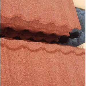 Makuti Grained Tile Coffe Black Color Coated Stone Aluzinc Metal Roofing Tile 0