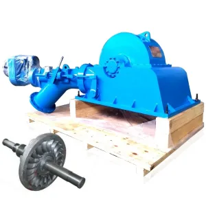 Altitude Stainless Steel Turgo Turbine 50-400m Rated Head 220V-11000V