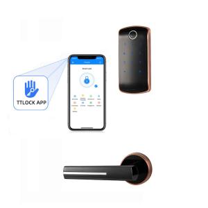 Security Password Door Lock Digital Keyless Smart Lock with TT APP