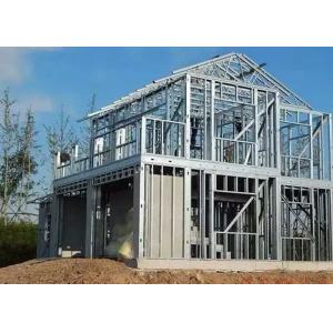 2-storey House for Family Light Steel Fame Prefabricated Home Easy to Assemble