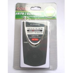 Lightweight Radio Receiver With Headphone Jack Built In Speaker FM Radio