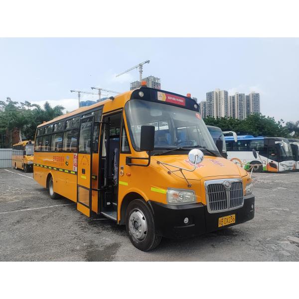 Quality Shang Rao Second Hand 52 Seater Bus LHD Steering Position Diesel Pre Owned School Buses wholesale