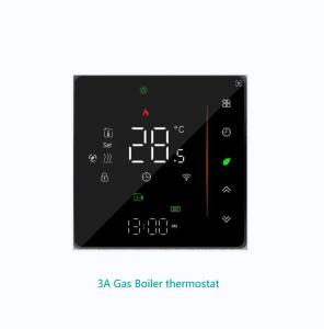 Cheap Tuya WI-FI Smart Gas Boiler 3A Thermostat Temperature Controller Programmable Touch / Mobile APP/ Voice Control Compatible With Alexa/Google Homeor for sale