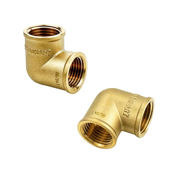 Brass PEX Fittings For Short Sliding Connections Custom For PEX And PE-RT Pipes