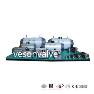 120 135 180 Degree Pneumatic Actuator Pneumatic Ball Valve With Pneumatic