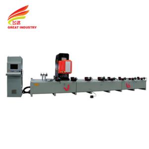 CNC ALUMINUM WINDOWS CURTAIN WALL MACHINE 3 AXIS HIGH PRECISION LEADING SCREWS