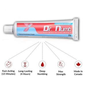 30g Numbing Cream For Waxing Piercings Numb Anesthetic Cream