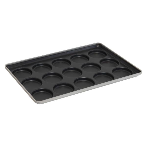 Quality RK Bakeware China Foodservice NSF AMF Industrial Line MacDonald 4.5 Inch Nonstick Hamburger Bun Baking Tray wholesale