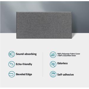 25mm Thickness Fabric Wrapped Sound Panels Reduce Echo for Conference Hall