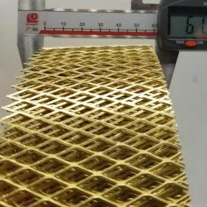 Expanded Copper Brass Electromagnetic Shielding Mesh For Room Shielded