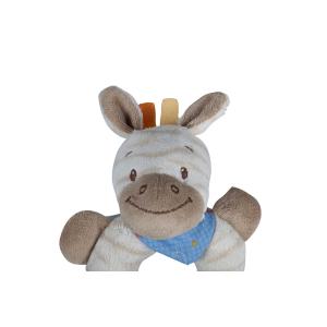 Handheld Newborn Plush Toys Delicately Stuffed Material Soft Feeling