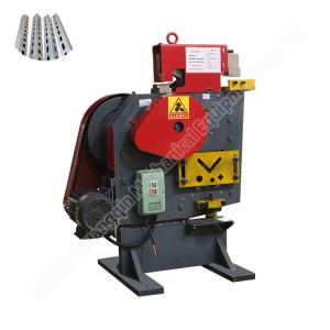 Iron Worker For Punching Hydraulic Worker Cutting And Punching Machine Angles