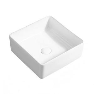 China Chaozhou Sanitary Ware Bathroom Cloakroom Solid Surface Basin Sink Ceramic Vessel Sinks Counter Top Washbasin on sale