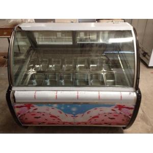 Dynamic Cooling Ice Cream Display Showcase R404a Refrigerant Digital Thermostat