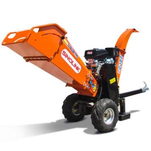 15hp Petrol Wood Chipper Machine 5 inch Tree Branch Shredder Machine
