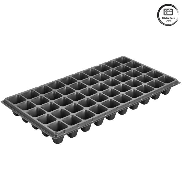 50 Cell Seeding Tray for Nursery and Garden Planting , Durable Plastic Seed