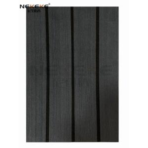 Custom Thickness EVA Foam Deck Pad Non Slip Surface With Stripe Design
