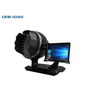 Black Color Skin Moisture Analyzer Portable , Full Face Skin Tester Machine