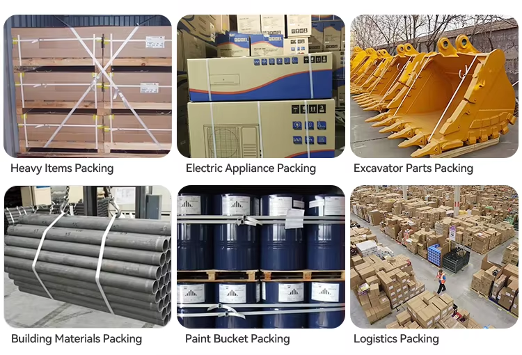 Industrial Custom Pp Strap Polypropylene Packaging Plastic Strap Pp Strapping Band