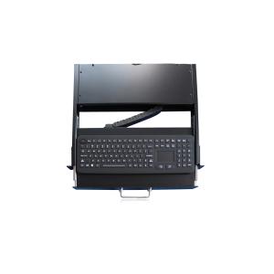 IP65 Dynamic Industrial Drawer Keyboard Rugged PS2 USB With Touchpad