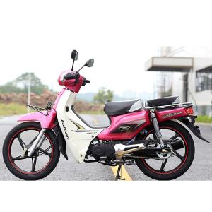 Pink Color Super Cub Motorcycle 107mL Displacement With EEC Certification