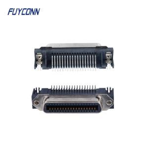 China Low Profile Female Centronics Connector 90 Degree PCB 50pin 36pin 24pin 14pin on sale