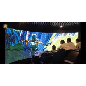 4D 9D Flying Theater Curved Screen Cinema for Theme Parks
