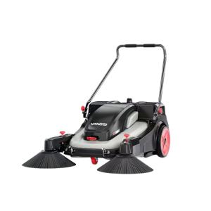 China Pure Electric Energy Type Hand Push Multi-Function Power Tiller Cleaning Machine Home Floor Scrubber Sweeper on sale