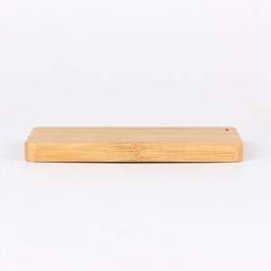 Bamboo Texture Slim 6000mAh Wood Personalized Power Bank Charger Single USB Port