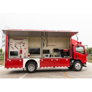 China ISUZU Chassis Publicity Fire Equipment Truck with  13 Sets Communication Modules on sale