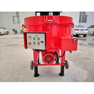 China AC 380v 50HZ Refractory Portable Pan Mixer Simple Structure 300kgs Weight on sale