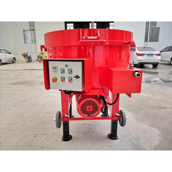 Quality AC 380v 50HZ Refractory Portable Pan Mixer Simple Structure 300kgs Weight wholesale