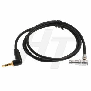 3.5mm 1/8'' TRS to Right Angle Lemo 00B 5 Pin Audio Cable for ARRI Alexa Mini Z