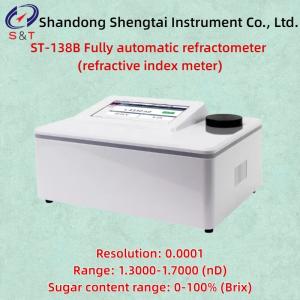 Linear CCD Automatic Refractive Index Meter Wavelength 589nm Range 1.3000-1.7000